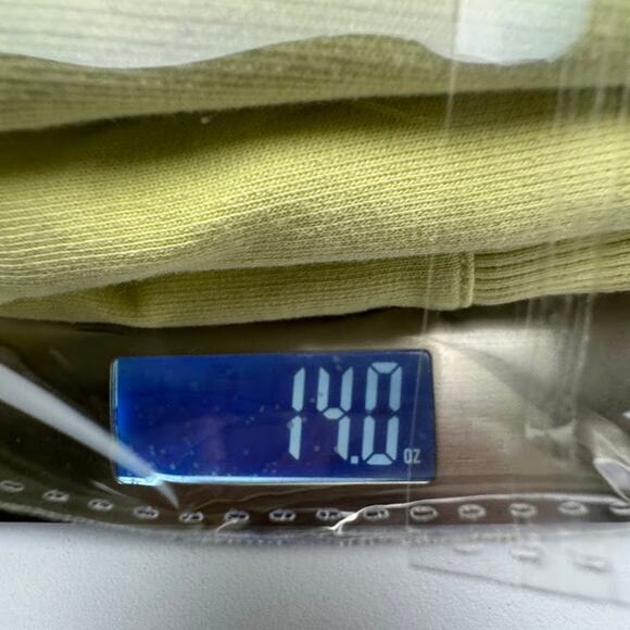 J Jill Fit Top Womens Large Yellow Green Long Sleeve Oversized Comfort Henley - Picture 10 of 11